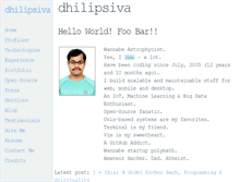 Tablet Screenshot of dhilipsiva.com